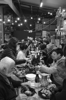 La très généreuse convivialité du domaine...